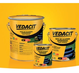 Vedacit Tinta de Alcatrão Impermeável para Madeira